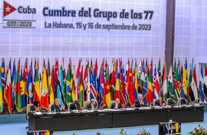 Cumbre del G77 sesionó en La Habana. Foto: Cubadebate
