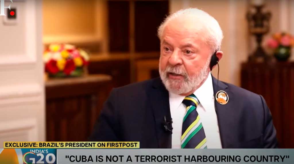 Critica Lula bloqueo de EEUU contra Cuba en prensa de India
