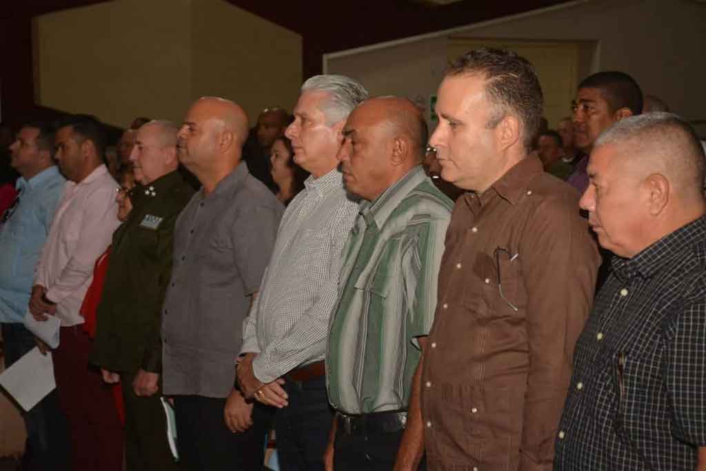 Asiste Díaz-Canel a Asamblea del Poder Popular en Santa Clara, Cuba