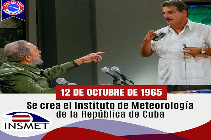 Destacan labor del Instituto de Meteorología en su aniversario.