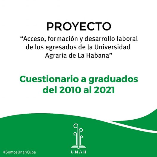 Participa en proyecto de investigación de la Universidad Agraria de la Habana