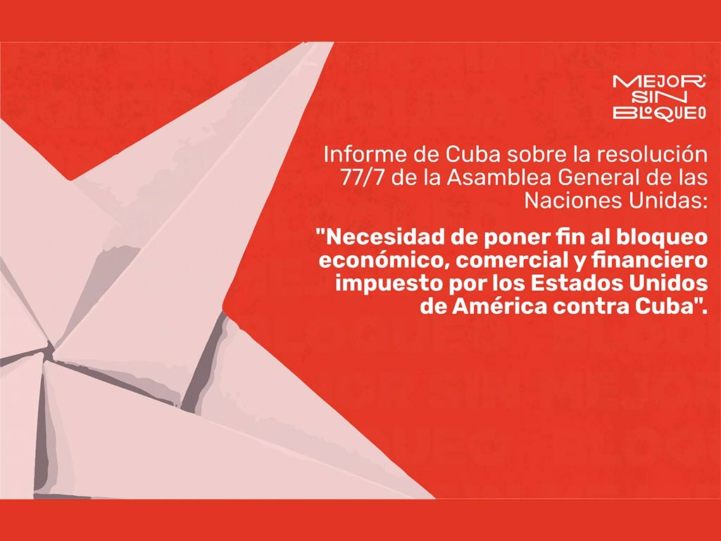 Cuerpo diplomático en Cuba conocerá informe sobre bloqueo de Estados Unidos