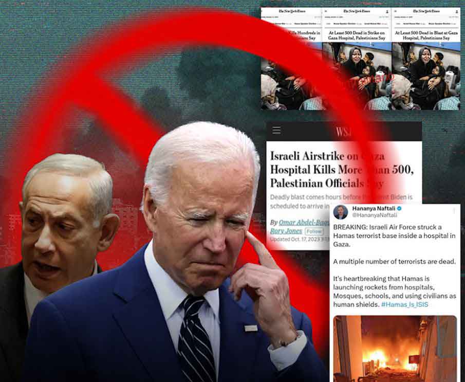 Desmienten narrativa israelí sobre bombardeo a hospital en Gaza