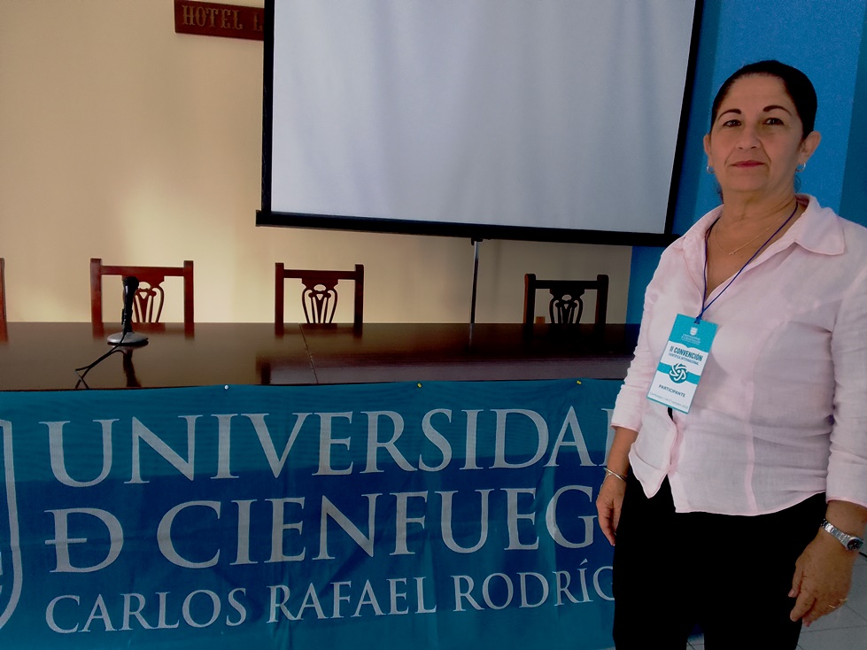 Reconoce investigadora de Mayabeque resultados de II Convención Científica Internacional de la Universidad de Cienfuegos