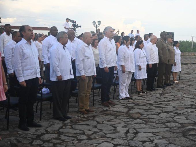 Díaz-Canel preside acto conmemorativo por el inicio de la gesta independentista en Cuba