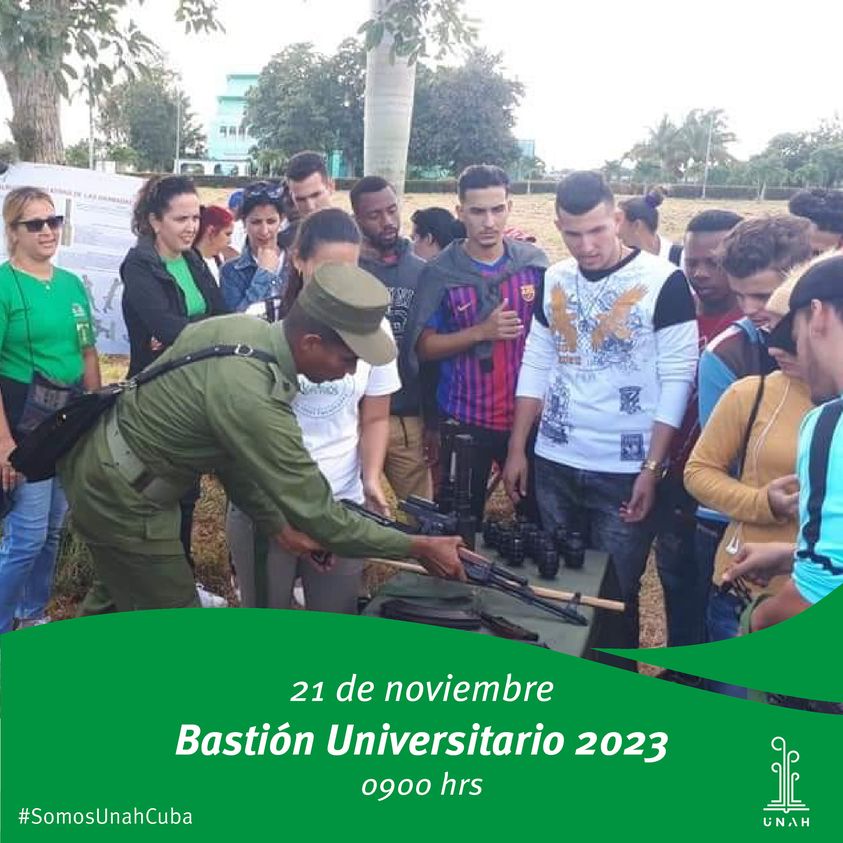 Bastión Estudiantil Universitario en defensa de la patria