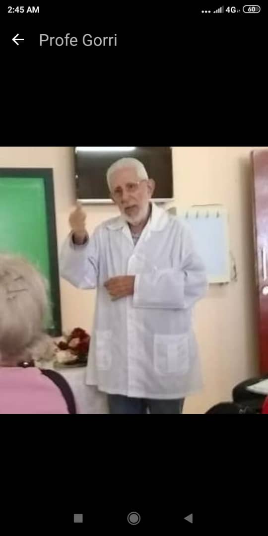 Hasta siempre profesor Gorrita