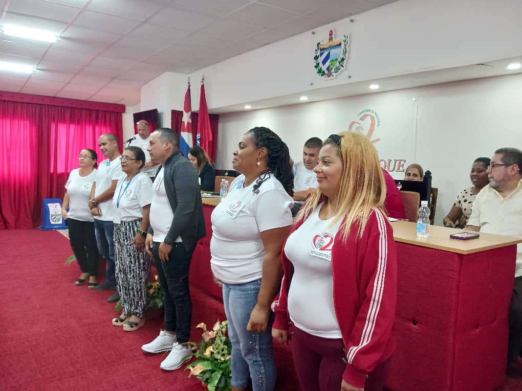 Llaman sanitarios de Mayabeque a reforzar la unidad en la Segunda Conferencia del Sindicato Nacional de los Trabajadores de la Salud en Mayabeque