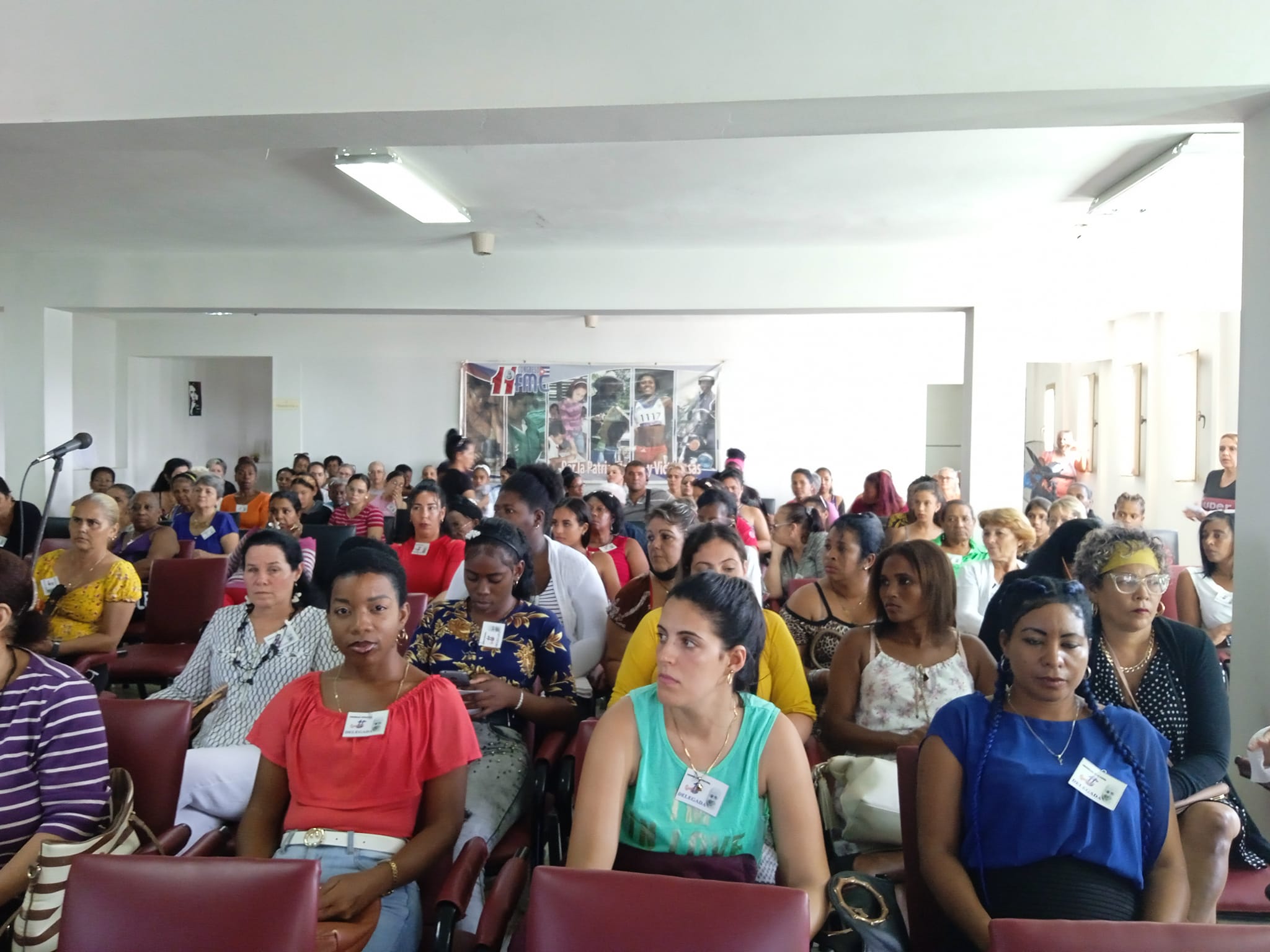 Sesionó Asamblea XI Congreso de la Federación de Mujeres Cubanas en Güines