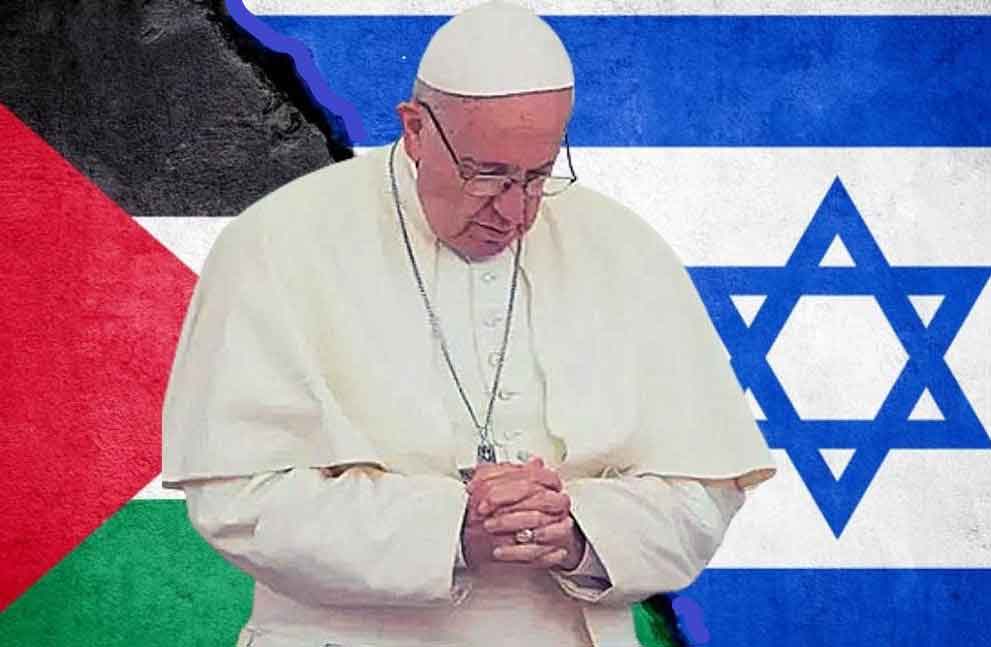 Papa Francisco demanda cese al fuego en conflicto israelí-palestino