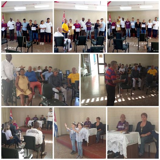 Pleno de Activistas y Consejos Voluntarios Deportivos en San José de las Lajas