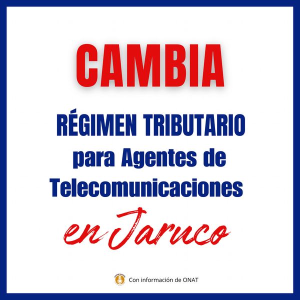 Cambios en el régimen tributario para agentes de telecomunicaciones en Jaruco. Foto: Facebook