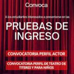 Convoca Escuela Nacional de Teatro a exámenes de ingreso