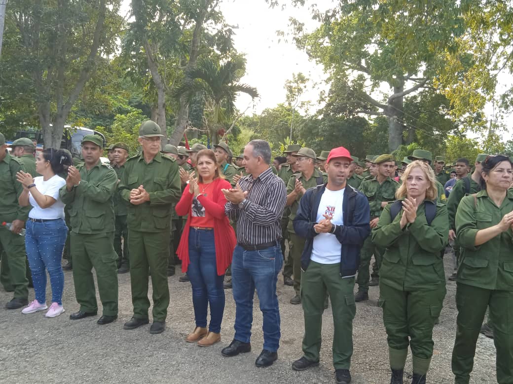 Aniversario 34 de la Operación Tributo en Mayabeque