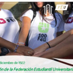 Festejan aniversario de la FEU en Universidad Agraria de La Habana. Foto: Radio Camoa