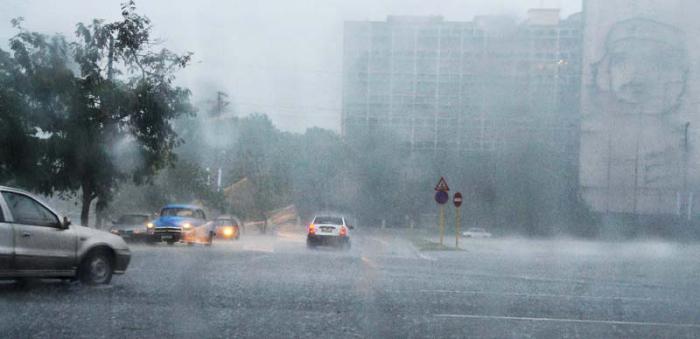 Lluvias fuertes e intensas en zonas de la costa norte de Occidente