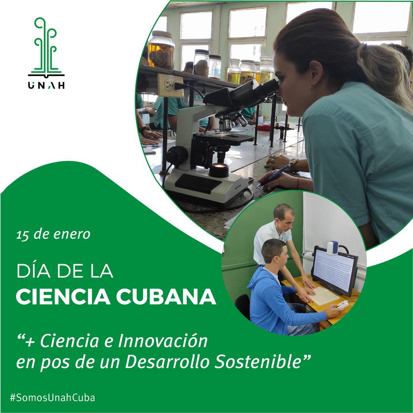 Día de la Ciencia Cubana: Ciencia e innovación en pos de un Desarrollo Sostenible