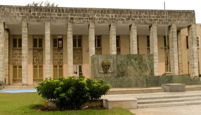 Exámenes de ingreso a Academia San Alejandro en San José de las Lajas. Foto: Radio Camoa