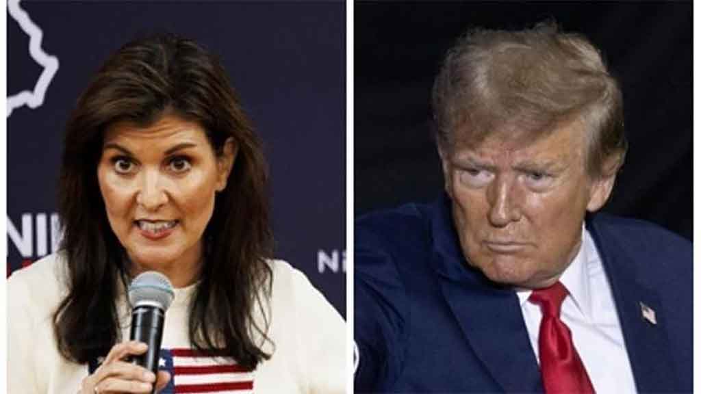 Trump y Haley, solo dos en campo republicano en New Hampshire. Foto: Prensa Latina