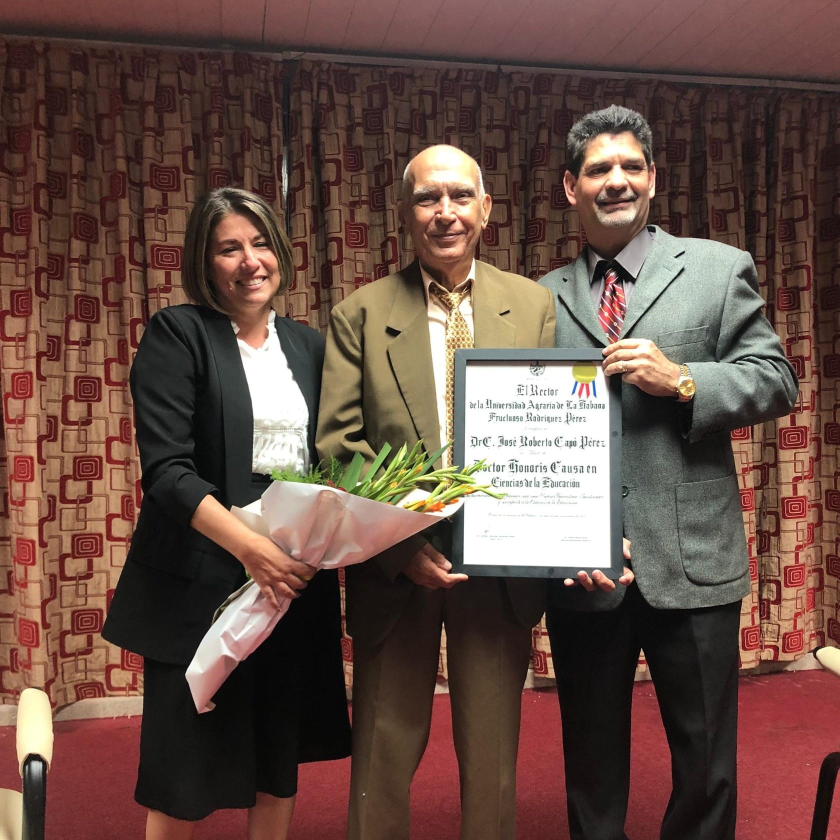 Entregan Condición Académica Doctor Honoris Causa a destacados Doctores en Ciencias