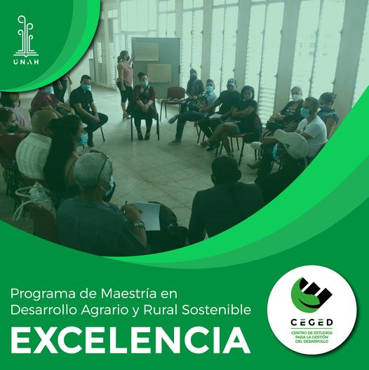 Recibe categoría de Excelencia Programa de Maestría en Desarrollo Agrario y Rural Sostenible