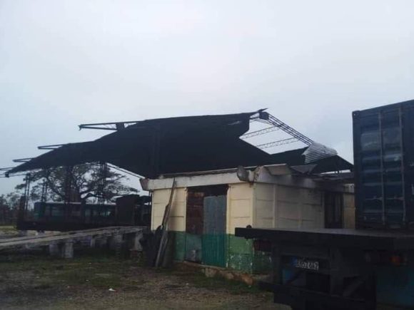 Reportan tormenta local severa en San Nicolás, provincia de Mayabeque