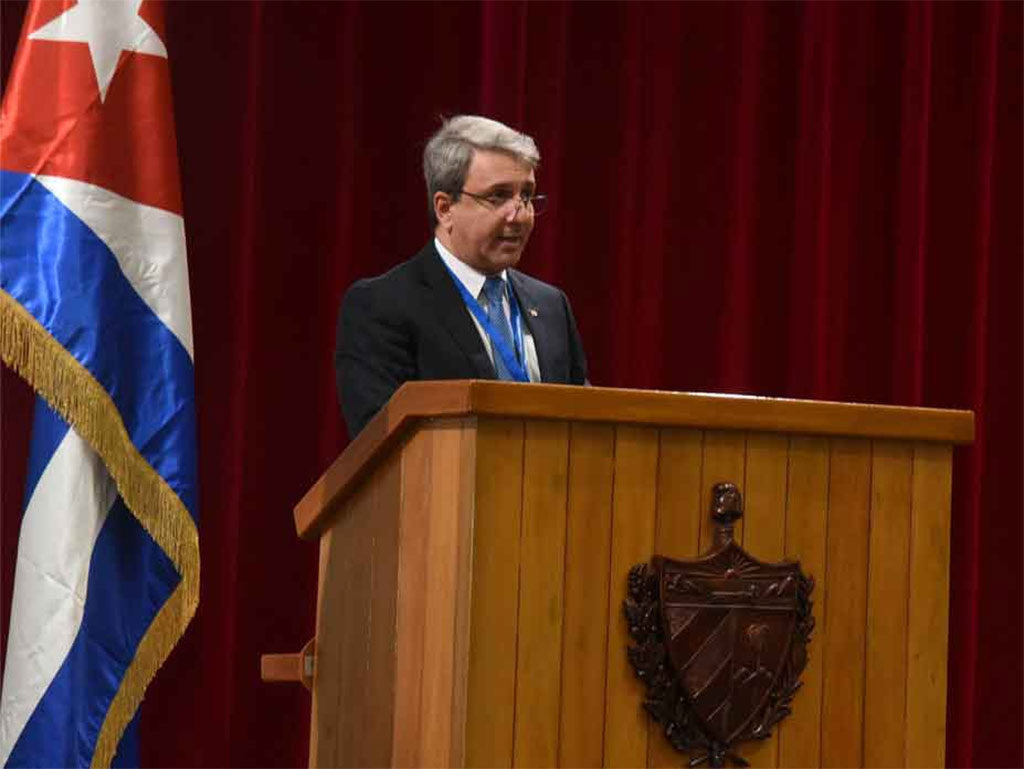 Walter Baluja: Universidad 2024 ya es un hito para la educación superior cubana. Foto: Prensa Latina