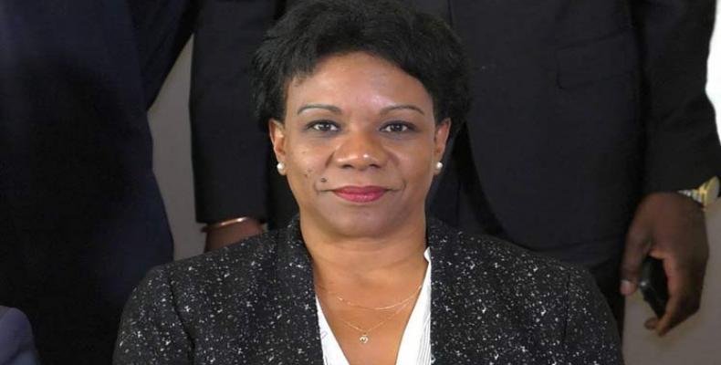 Viceprimera ministra Inés María Chapman. Foto: Prensa Latina