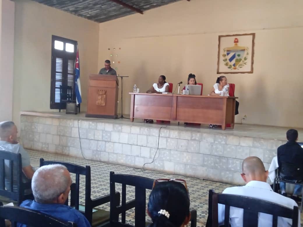 XII Sesión Ordinaria de la Asamblea Municipal del Poder Popular de Melena del Sur