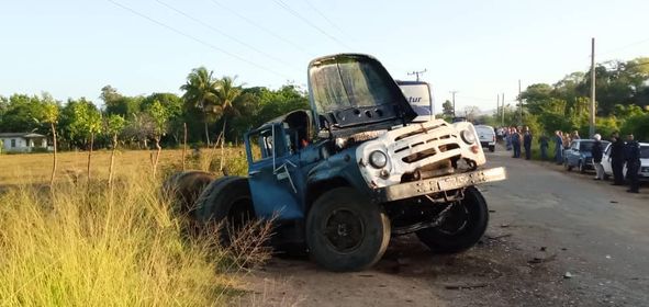 Dos fallecidos a consecuencia de accidente masivo en Madruga