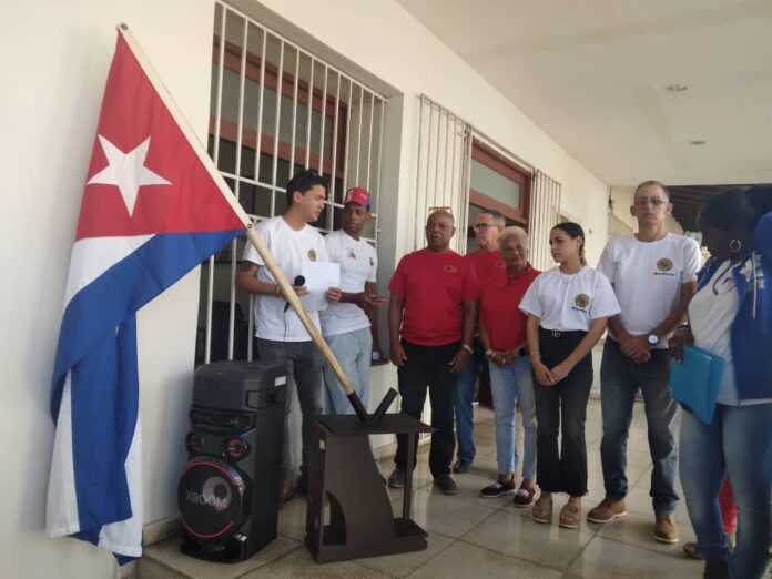 Llegó a Mayabeque Bandera 85 Aniversario de la Central de Trabajadores de Cuba