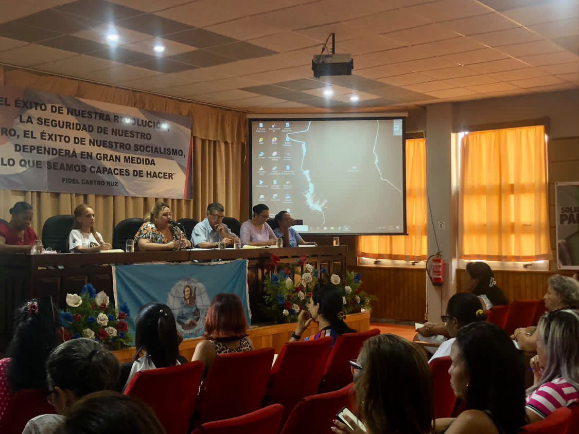 FMC en Mayabeque: diálogo sobre impacto del bloqueo