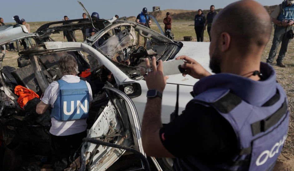 Consejo de Seguridad pide explicaciones por muertes de humanitarios en Gaza