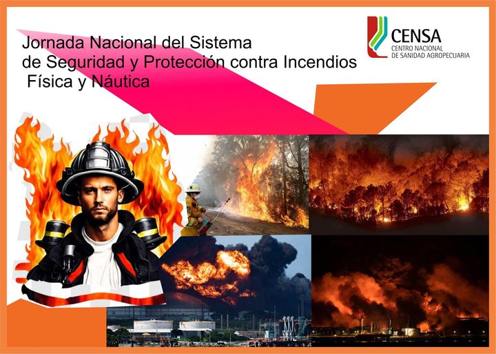 Prevenir incendios: tarea de vital en Centro Nacional de Sanidad Agropecuaria