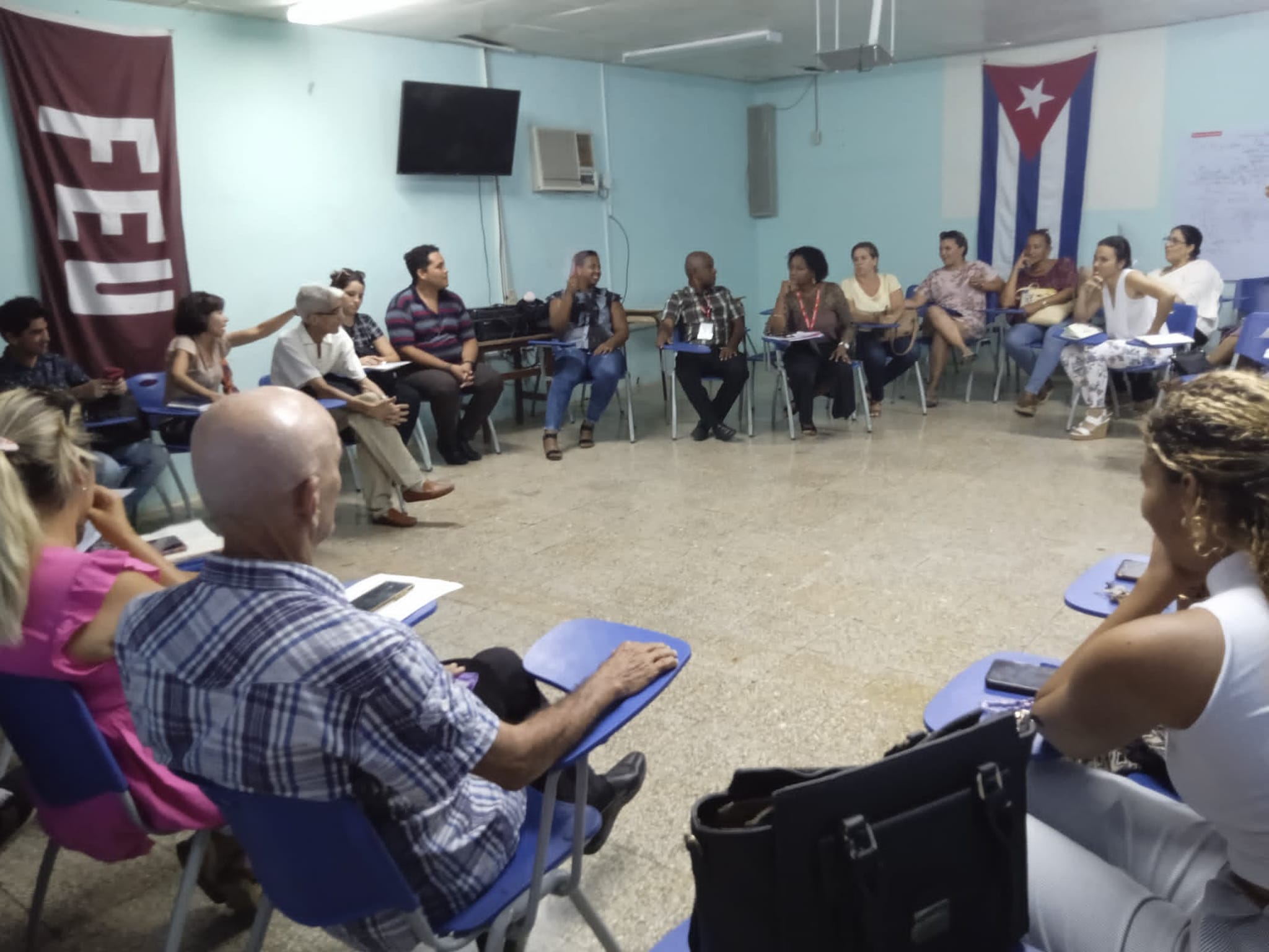Efectúan proceso de evaluación de la carrera Gestión Sociocultural para el Desarrollo