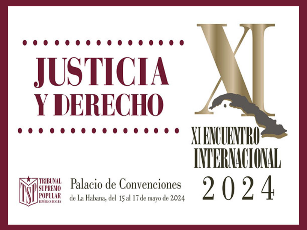 XI Encuentro Internacional Justicia y Derecho