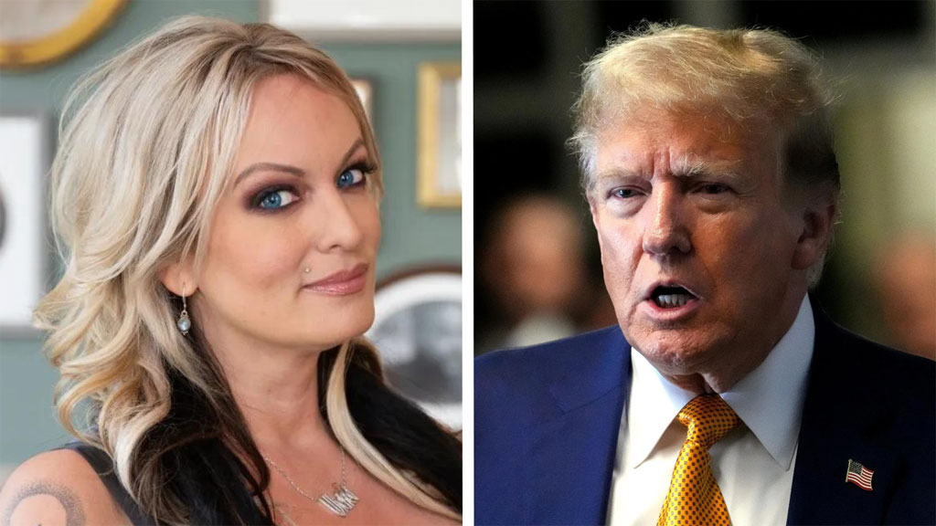 Juicio a Trump en Nueva York: Stormy Daniels saca trapos en corte. Foto: Prensa Latina