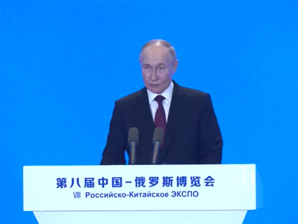 Putin destaca el potencial de cooperación entre Rusia y China