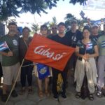 Participa brigada de solidaridad en desfile de Primero de Mayo en Mayabeque