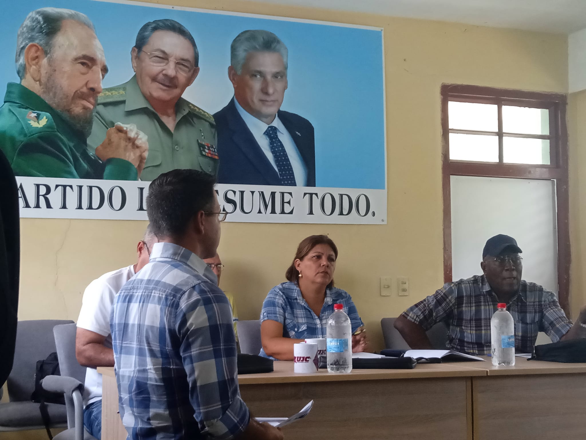 Constata Vicepresidente de Cuba Salvador Valdés Mesa potencialidades de Mayabeque. Foto: Indira La O Herrera