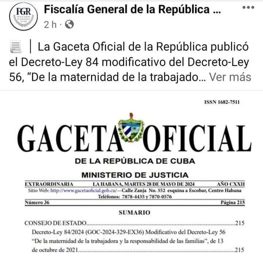 Anuncian en Jaruco nuevos beneficios para madres trabajadoras