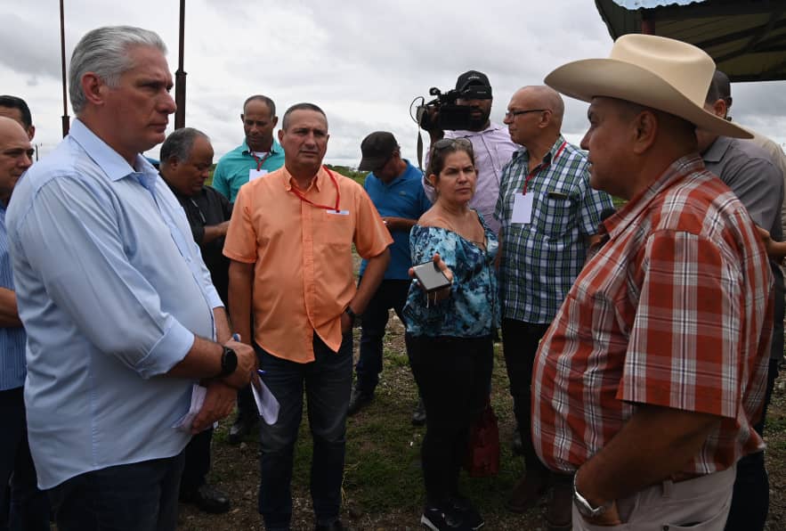 Visita Miguel Díaz-Canel municipios en Las Tunas y Camagüey