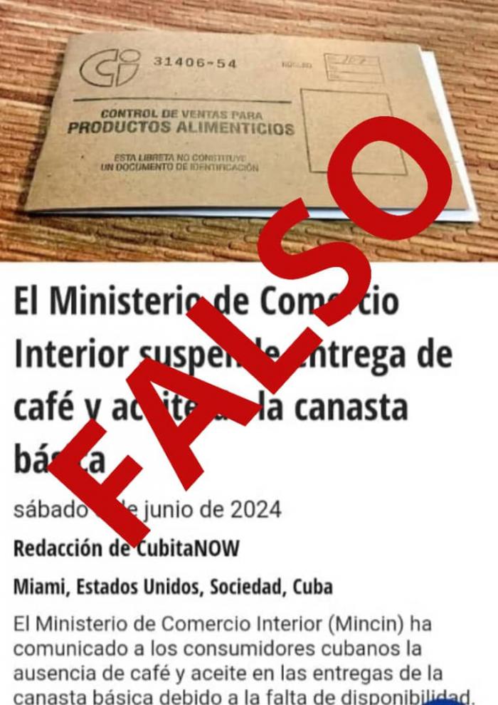 Desmiente Mincin falsa noticia sobre suspensión de entrega de café y aceite
