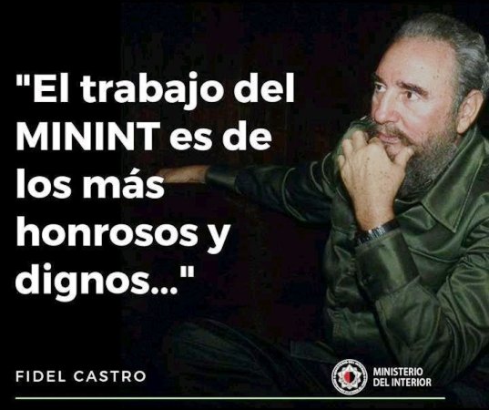 Con la satisfacción del deber cumplido