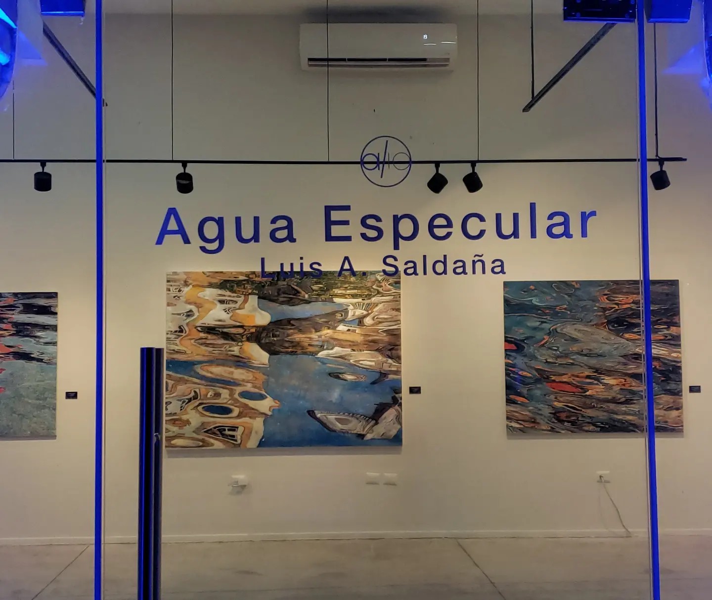 Agua Especular: exposición de paisajes marinos del joven pintor de Mayabeque Luis Alberto Saldaña Soto. Foto: Facebook