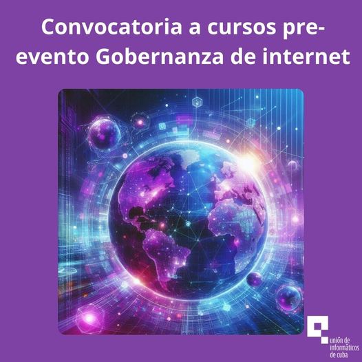Convocatoria a cursos pre-evento Gobernanza de internet