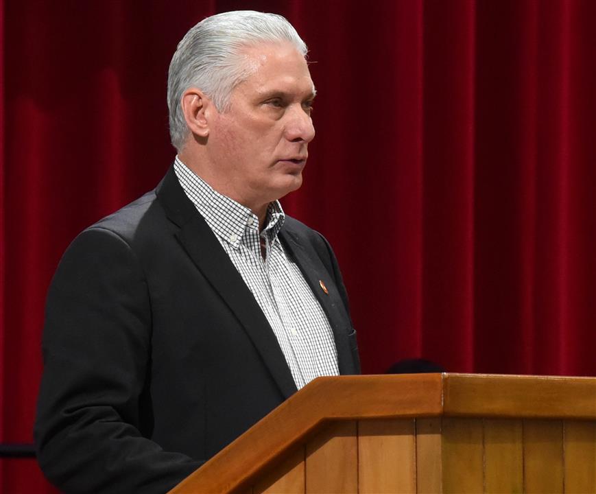 Presidente Díaz-Canel reafirmó unidad de Cuba frente a agresiones