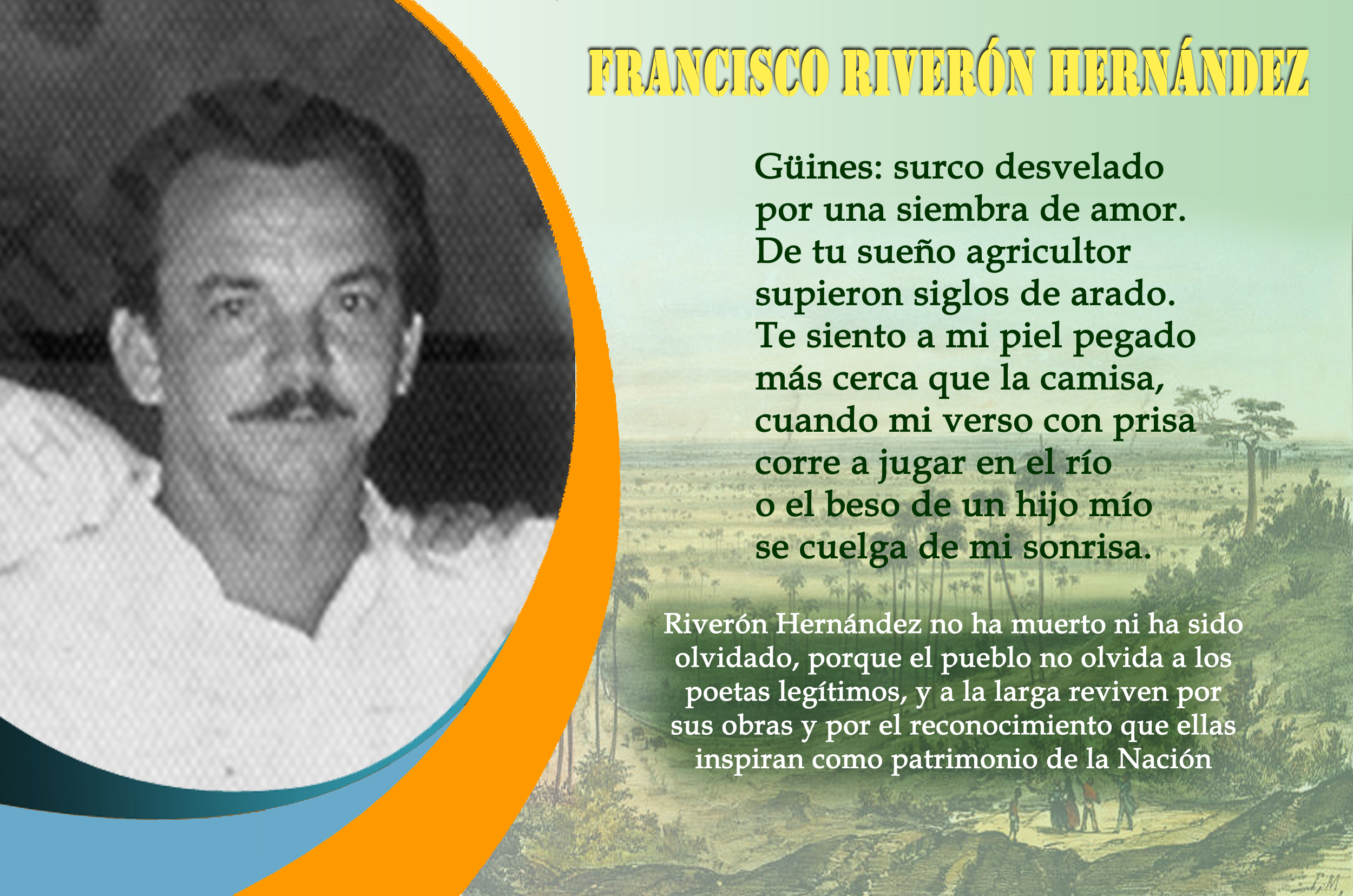 El pueblo no olvida a sus poetas legítimos