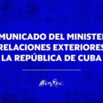 Denuncia el MINREX manipulación mediática contra Cuba