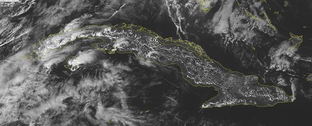 Cuba atenta a las lluvias
